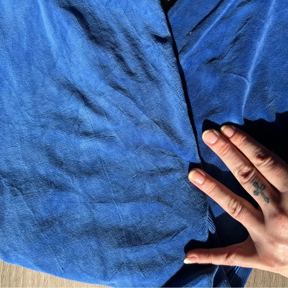 Juicy Couture Royal Blue velour joggers - Picture 5 of 5